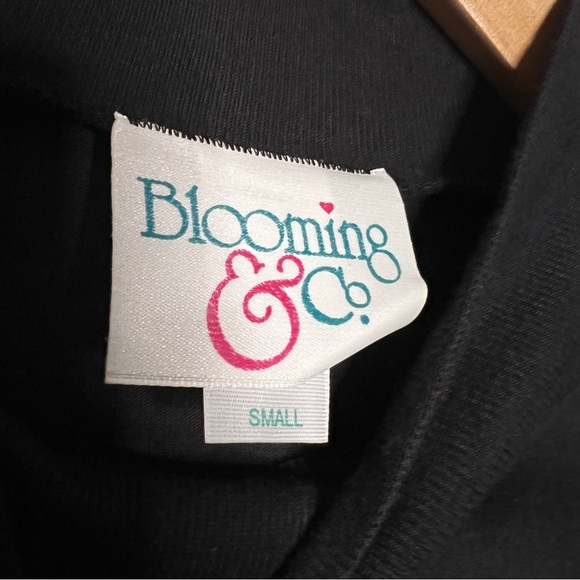 VTG Blooming & Co Golf Dog Size Small Long Sleeve Tee Retro NWT 100% Cotton - Picture 4 of 6